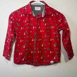 Free Planet‎ size 5 long sleeve Christmas shirt